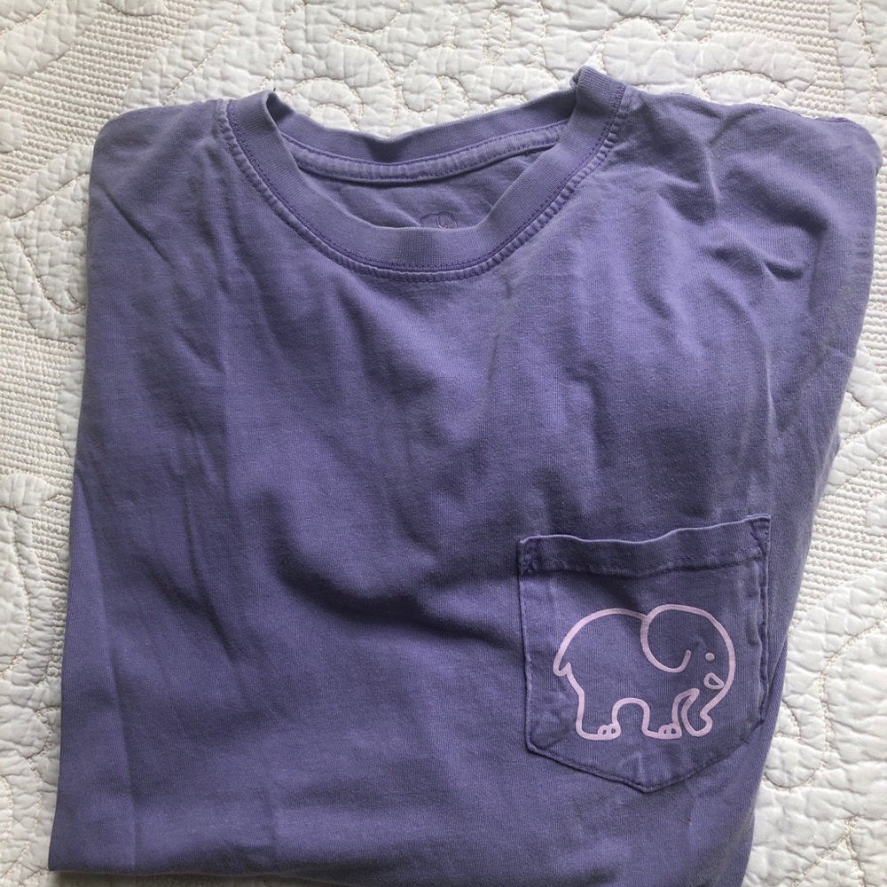 Ivory Ella lavender long sleeve tee small